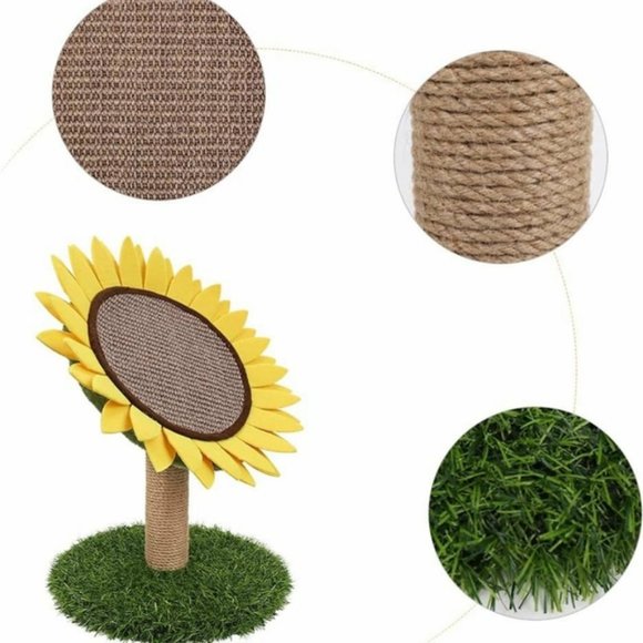 Sunflower Scratching Post Brand New - Picture 4 of 4